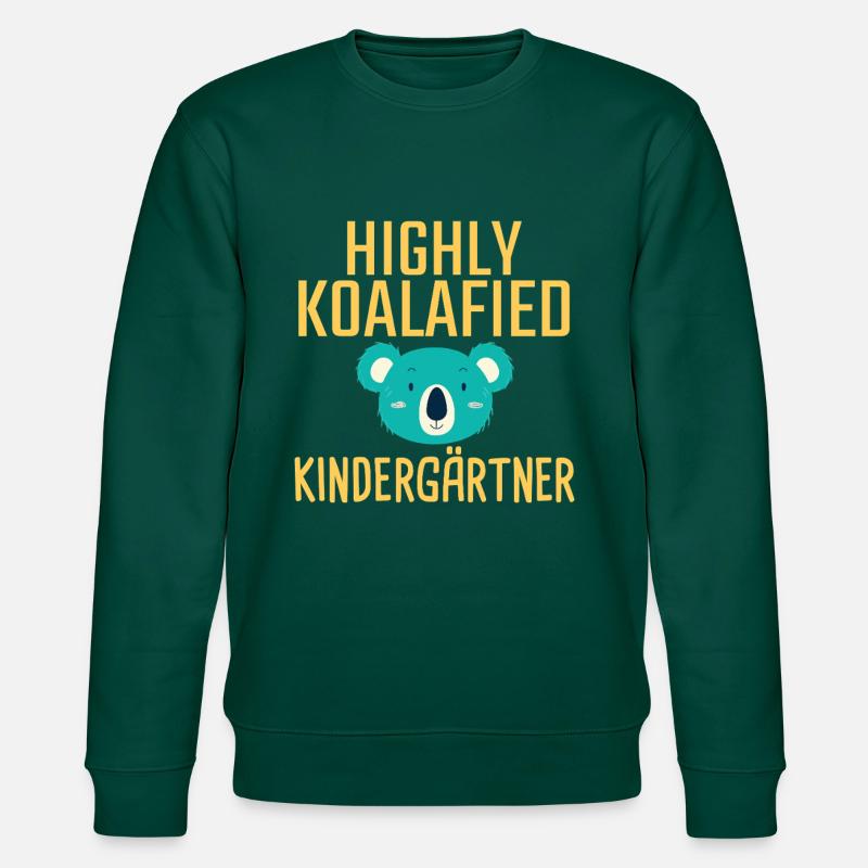 Kindergärtner Koalafied - Stanley/Stella Unisex Bio-Sweatshirt CHANGER  - Forest