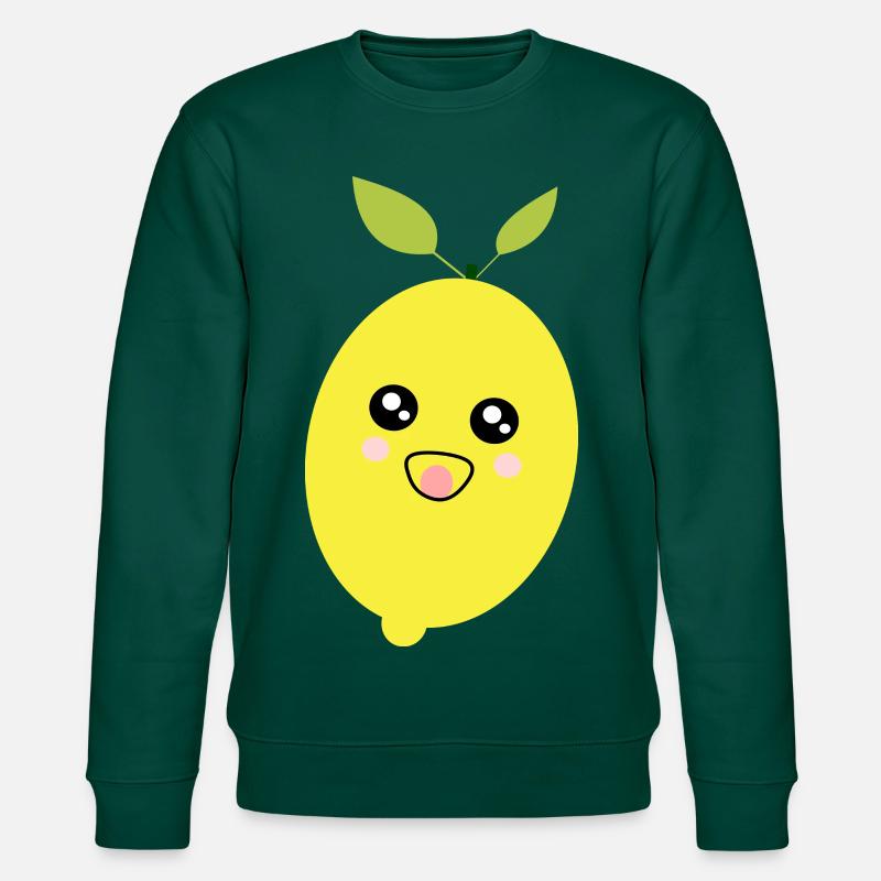 Fasching, Karneval, Kostüm, Zitrone - Stanley/Stella Unisex Bio-Sweatshirt CHANGER  - Forest
