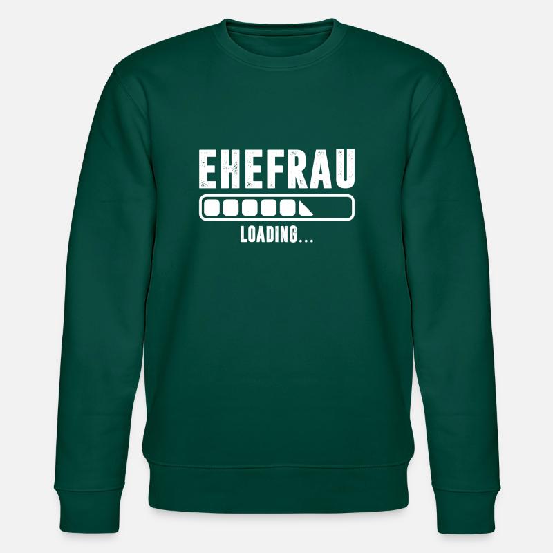 EHEFRAU - Stanley/Stella Unisex Bio-Sweatshirt CHANGER - Forest