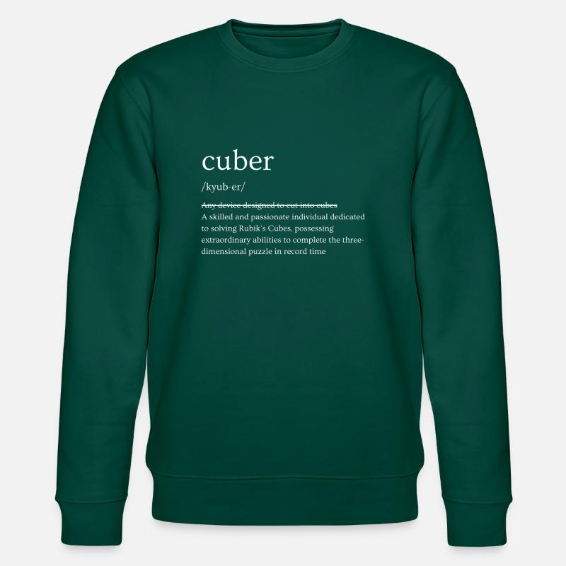 Définition du cubeur - Sweat bio CHANGER Stanley/Stella Unisexe - forêt