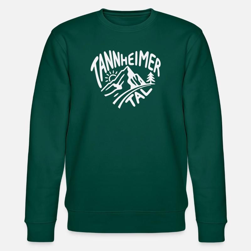 Tannheimer Tal Bergpfad - Stanley/Stella Unisex Bio-Sweatshirt CHANGER  - Forest