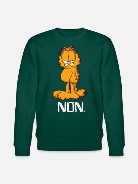 Garfield Non - Stanley/Stella CHANGER Unisex Organic Sweatshirt - forest
