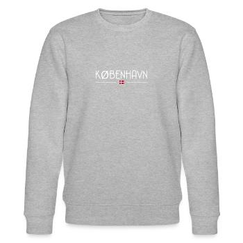 Kopenhagen - Stanley/Stella Unisex Bio-Sweatshirt CHANGER  - Grau meliert - Vorne - Nik (191cm) & Marisol (170cm)