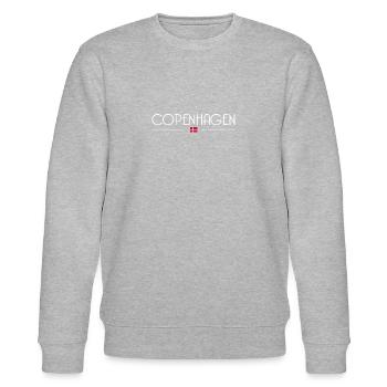 Kopenhagen Hotels - Stanley/Stella Unisex Bio-Sweatshirt CHANGER  - Grau meliert - Vorne - Nik (191cm) & Marisol (170cm)