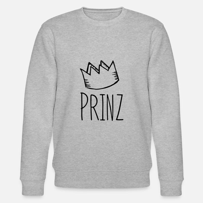 Prinz - Stanley/Stella Unisex Bio-Sweatshirt CHANGER  - Grau meliert
