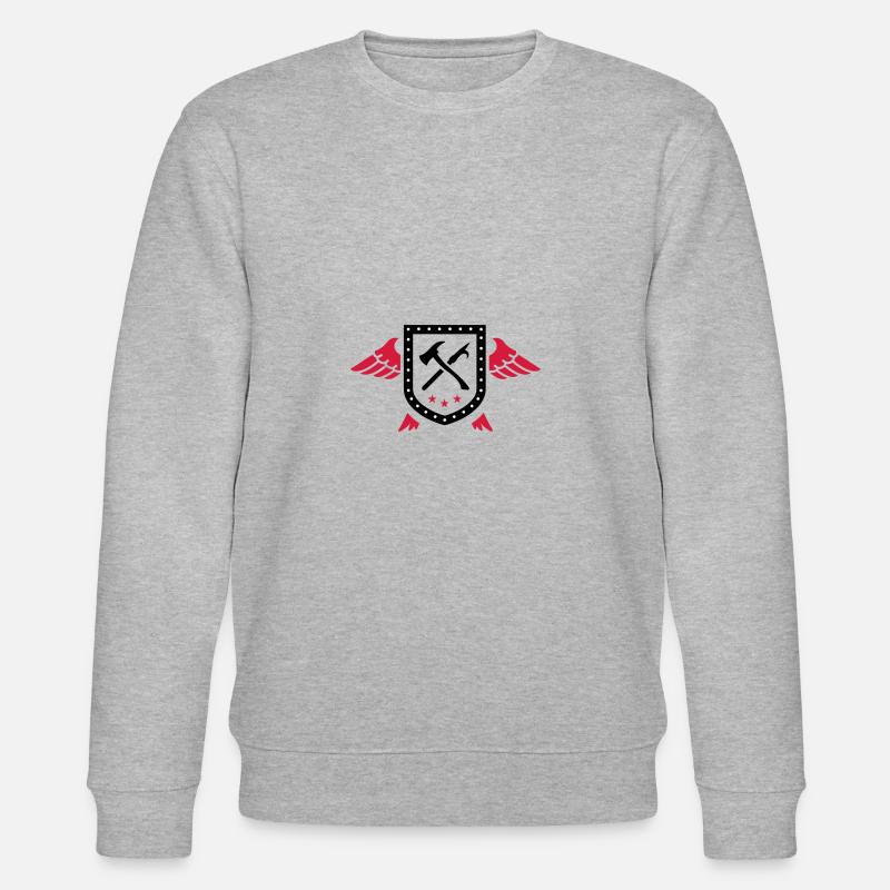 Firefighter - Rescue - Stanley/Stella CHANGER Unisex Organic Sweatshirt - heather grey