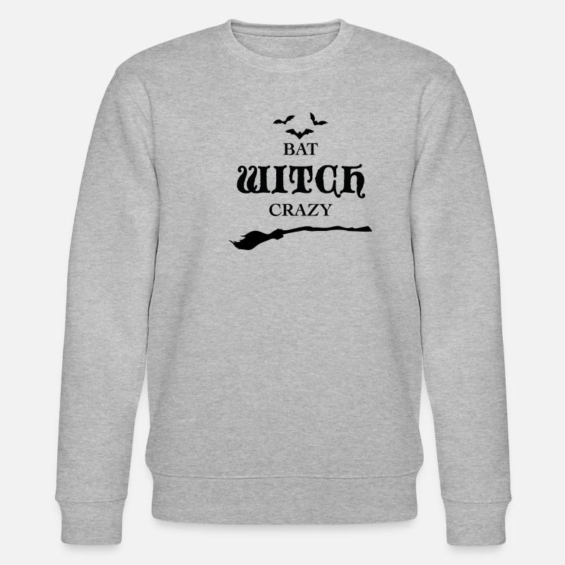 Méchante sorcière folle - Sweat bio CHANGER Stanley/Stella Unisexe - gris chiné