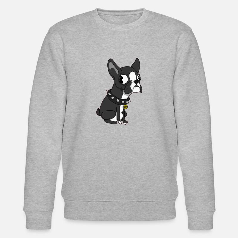 Hund - Stanley/Stella Unisex Bio-Sweatshirt CHANGER  - Grau meliert