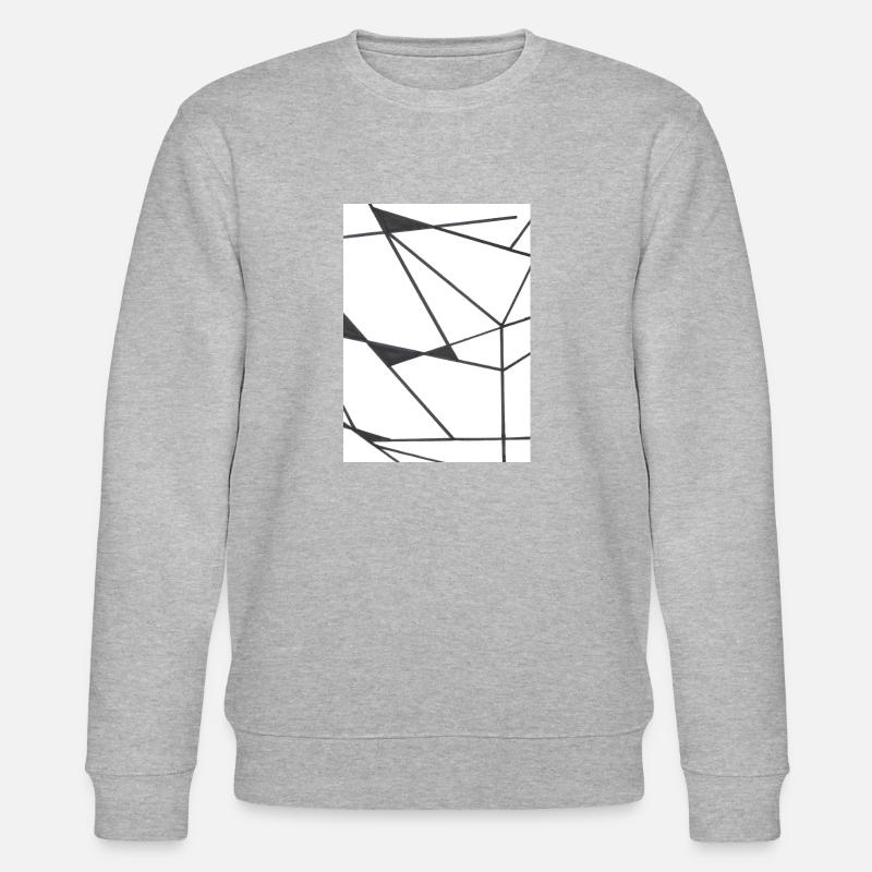 - Sagte ich - Stanley/Stella Unisex Bio-Sweatshirt CHANGER  - Grau meliert