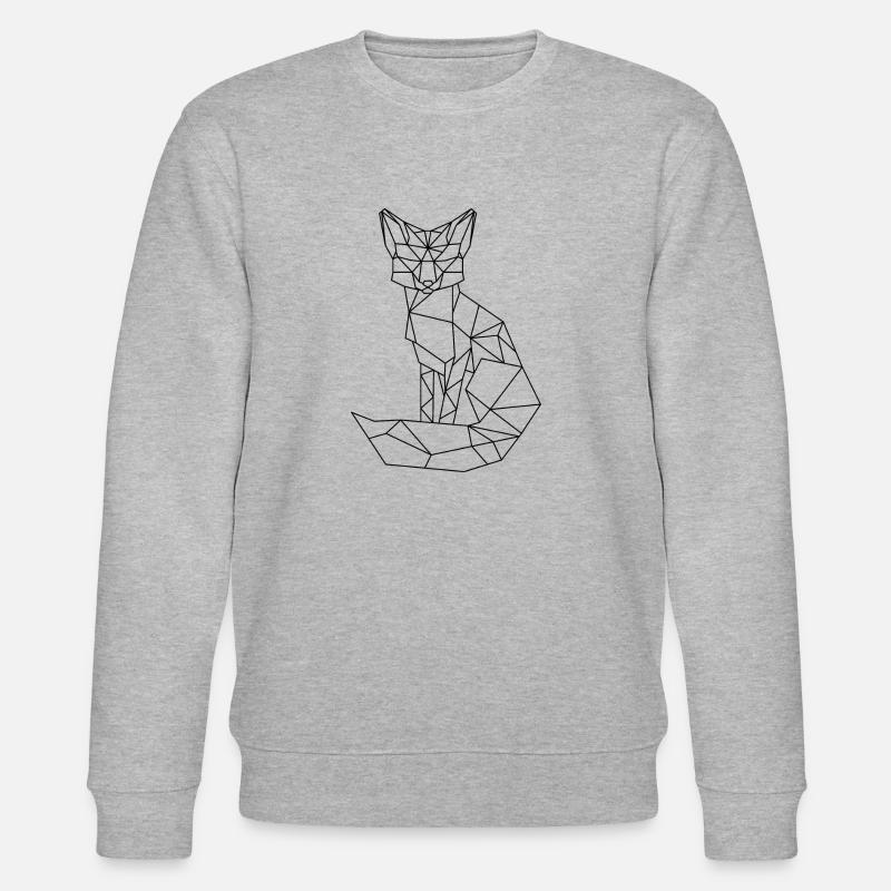 Fuchs - Stanley/Stella Unisex Bio-Sweatshirt CHANGER  - Grau meliert