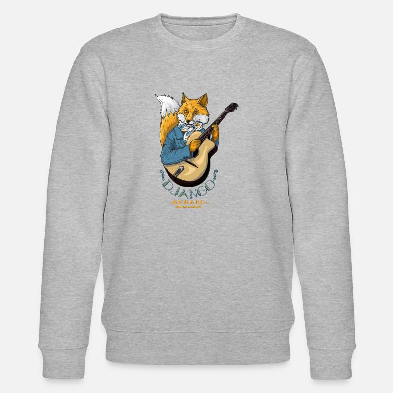 Django Fox - Stanley/Stella CHANGER Unisex Organic Sweatshirt - heather grey