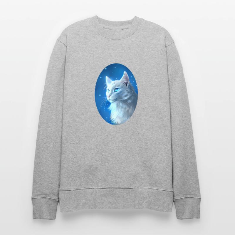 Cloudtail Cloud Tail Warrior Chats Chat Blanc Sweat bio CHANGER Stanley/Stella Unisexe