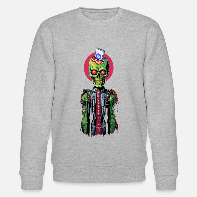 Tech Revolution - Stanley/Stella Unisex Bio-Sweatshirt CHANGER  - Grau meliert