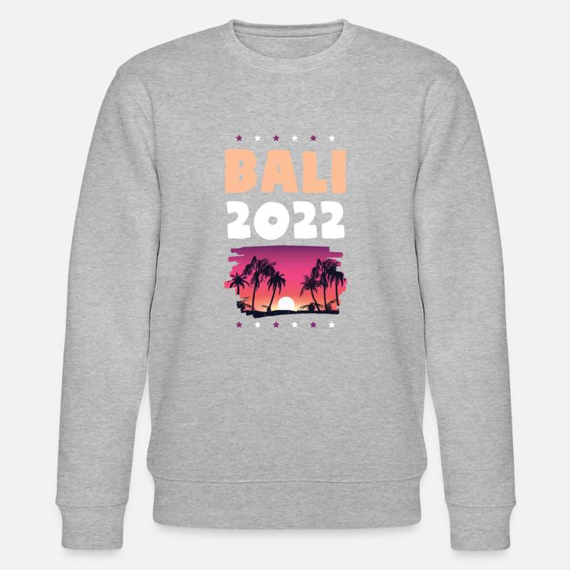 Bali 2022 - Stanley/Stella Unisex Bio-Sweatshirt CHANGER  - Grau meliert