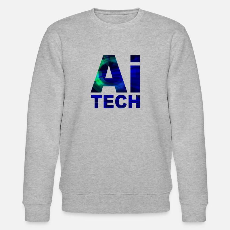 TECHNOLOGIE DE L’IA - Sweat bio CHANGER Stanley/Stella Unisexe - gris chiné