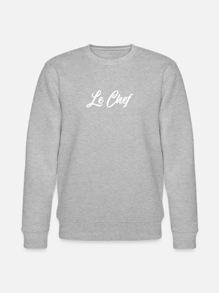 Le Chef - Sweat bio CHANGER Stanley/Stella Unisexe - gris chiné