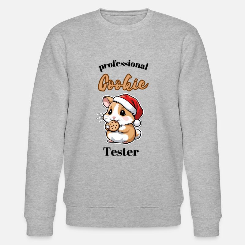 I love cookies! - Stanley/Stella Unisex Bio-Sweatshirt CHANGER  - Grau meliert