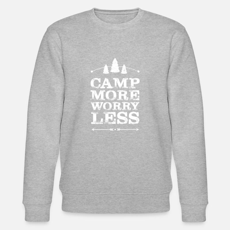 Camp plus blanc - Sweat bio CHANGER Stanley/Stella Unisexe - gris chiné