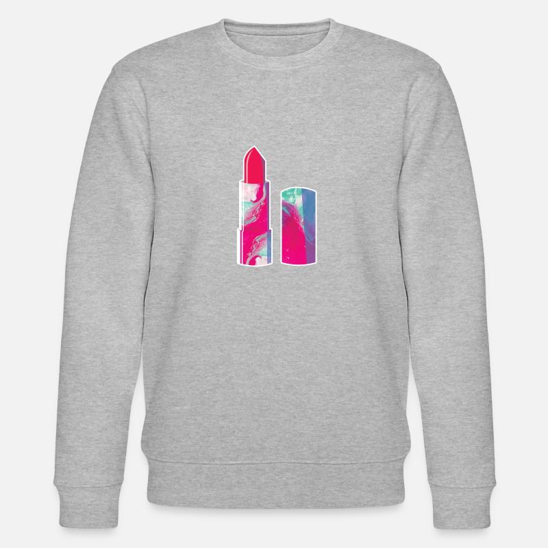 Lippenstift - Stanley/Stella Unisex Bio-Sweatshirt CHANGER  - Grau meliert