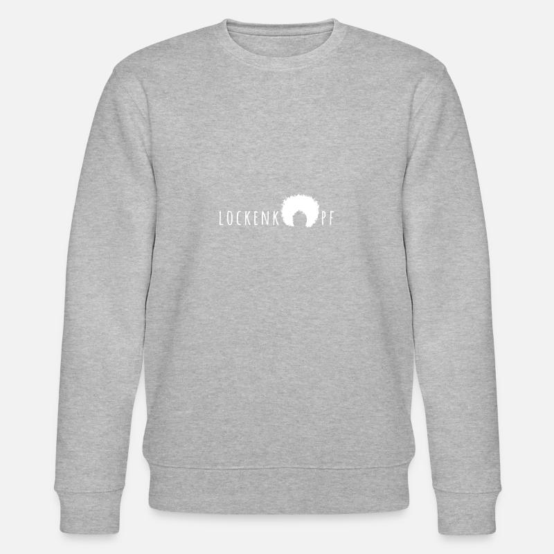 Lockenkopf - Stanley/Stella Unisex Bio-Sweatshirt CHANGER  - Grau meliert