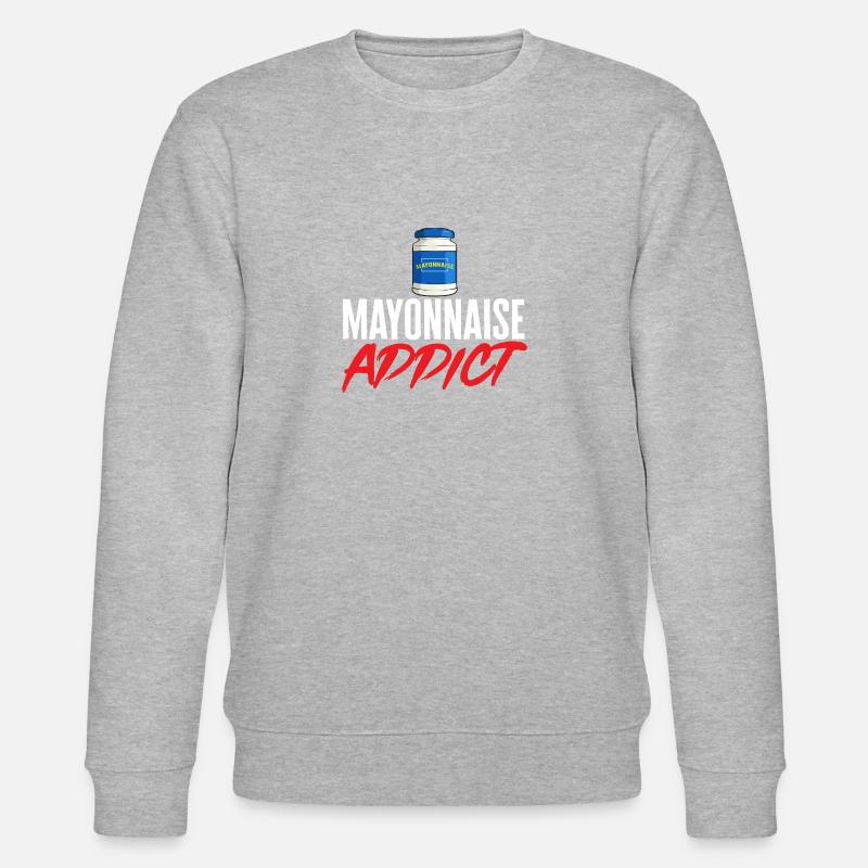 Mayonnaise - Stanley/Stella Unisex Bio-Sweatshirt CHANGER  - Grau meliert