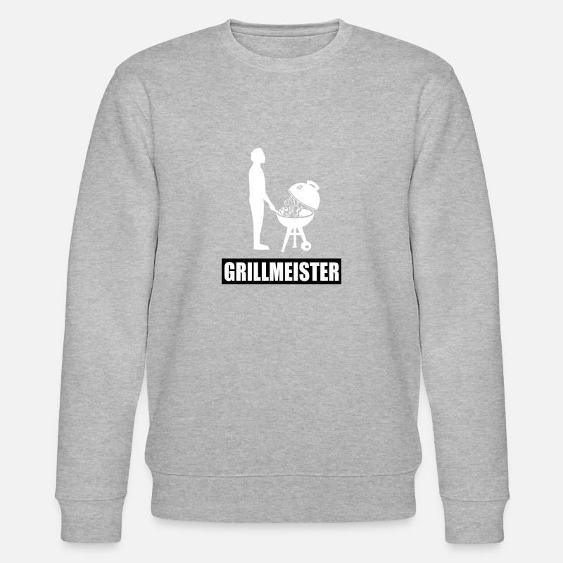 BBQ - Stanley/Stella Unisex Bio-Sweatshirt CHANGER  - Grau meliert