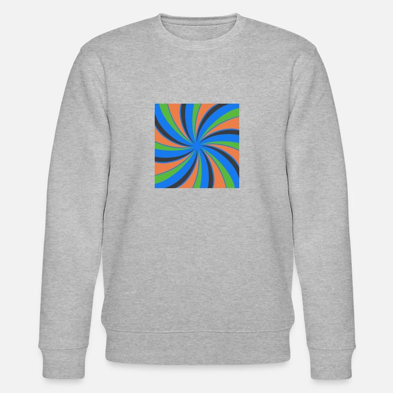 Spirale - Stanley/Stella Unisex Bio-Sweatshirt CHANGER  - Grau meliert