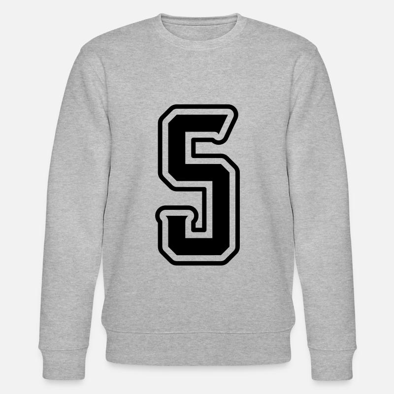 5 Symbole numérique - Sweat bio CHANGER Stanley/Stella Unisexe - gris chiné