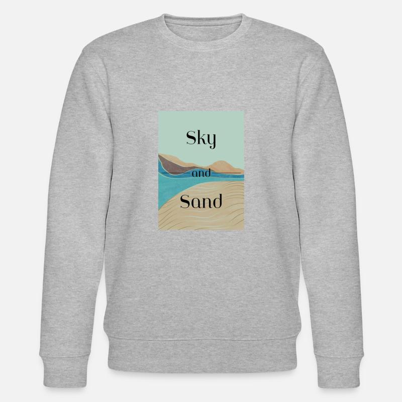 SKY AND SAND - Stanley/Stella Unisex Bio-Sweatshirt CHANGER  - Grau meliert