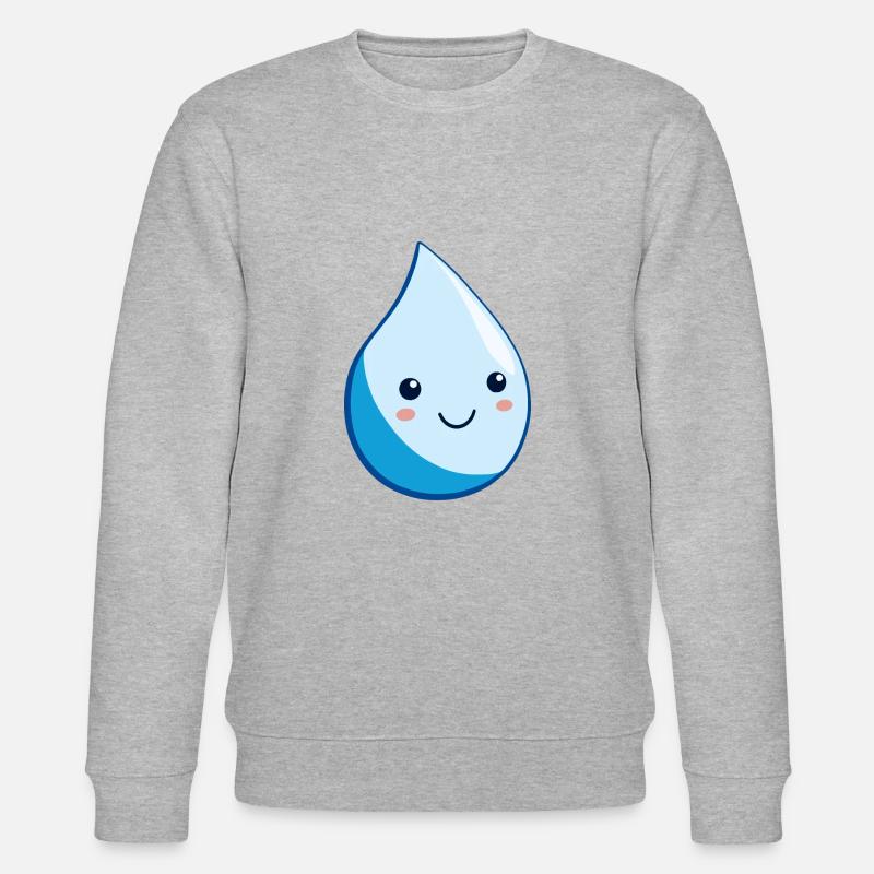 Waterdrop - Stanley/Stella Unisex Bio-Sweatshirt CHANGER  - Grau meliert