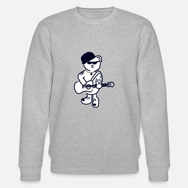 Manslayer Bear - Stanley/Stella Unisex Bio-Sweatshirt CHANGER  - Grau meliert