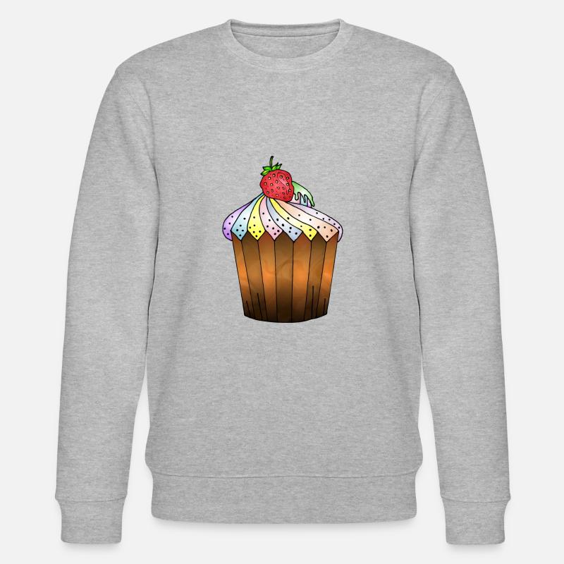 Kuchen - Stanley/Stella Unisex Bio-Sweatshirt CHANGER  - Grau meliert