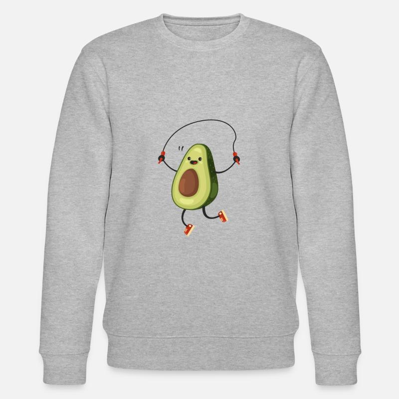 Avocado - Stanley/Stella Unisex Bio-Sweatshirt CHANGER  - Grau meliert
