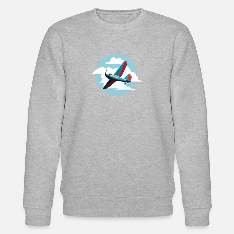 BlueBlueCloud - Stanley/Stella Unisex Bio-Sweatshirt CHANGER  - Grau meliert