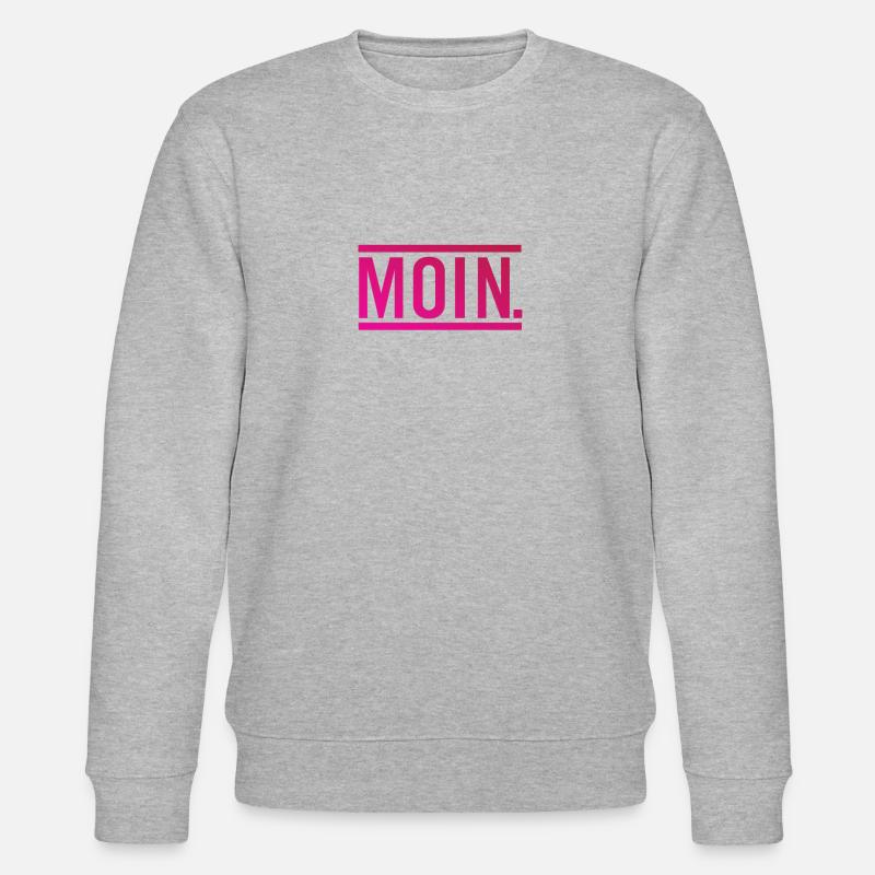 MOIN. - Stanley/Stella Unisex Bio-Sweatshirt CHANGER  - Grau meliert