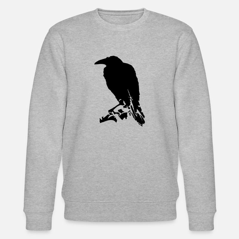 Raven / Raven (1c) - Stanley/Stella CHANGER Unisex Organic Sweatshirt - heather grey