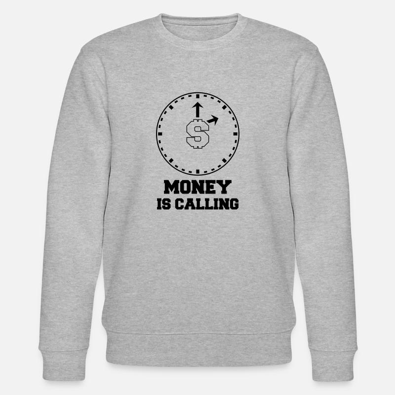 L’argent appelle 1 - Sweat bio CHANGER Stanley/Stella Unisexe - gris chiné