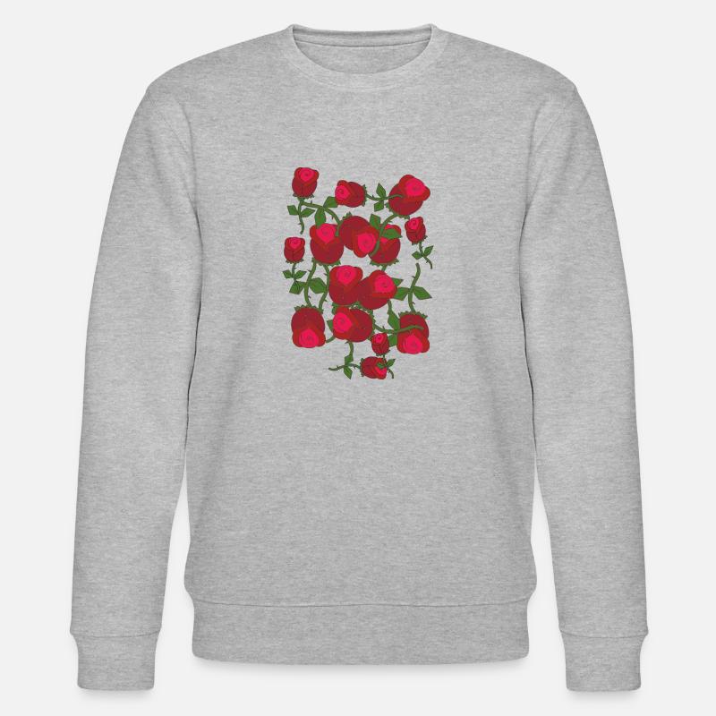 rosen rosen - Stanley/Stella Unisex Bio-Sweatshirt CHANGER - Grau meliert