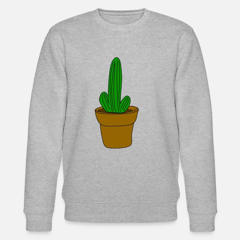 cactus - Sweat bio CHANGER Stanley/Stella Unisexe - gris chiné