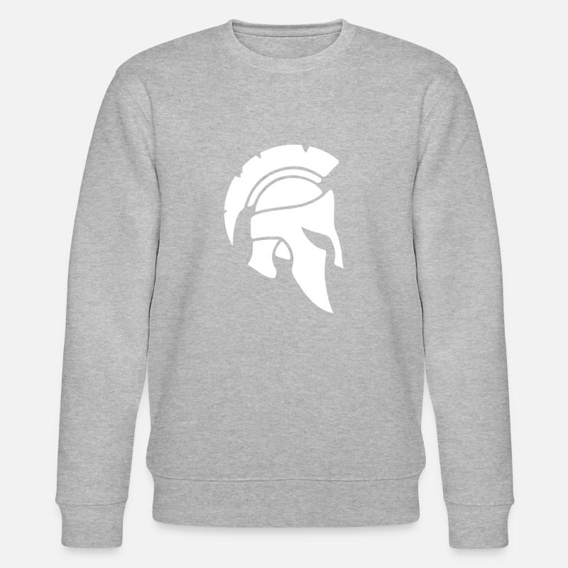 spartaner helm - Stanley/Stella Unisex Bio-Sweatshirt CHANGER  - Grau meliert