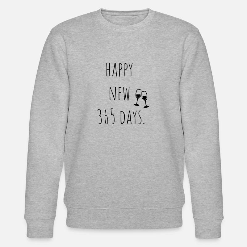 bonne année - Sweat bio CHANGER Stanley/Stella Unisexe - gris chiné