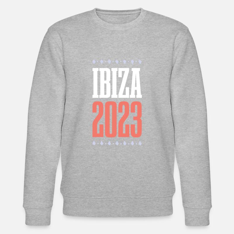 Ibiza 2023 - Sweat bio CHANGER Stanley/Stella Unisexe - gris chiné