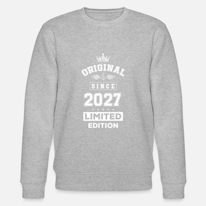 Anniversaire édition limitée 2027 - Sweat bio CHANGER Stanley/Stella Unisexe - gris chiné