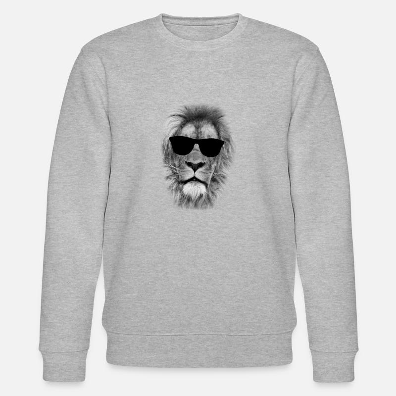 Cool Cat - Stanley/Stella Unisex Bio-Sweatshirt CHANGER  - Grau meliert