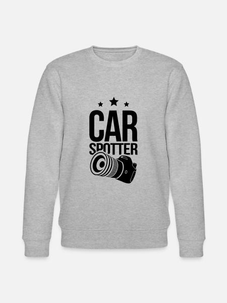 Deluxe Carspotter - Stanley/Stella CHANGER Unisex Organic Sweatshirt - heather grey