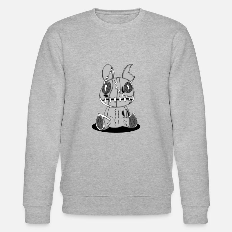 Poupée brisée de sorcière - Sweat bio CHANGER Stanley/Stella Unisexe - gris chiné
