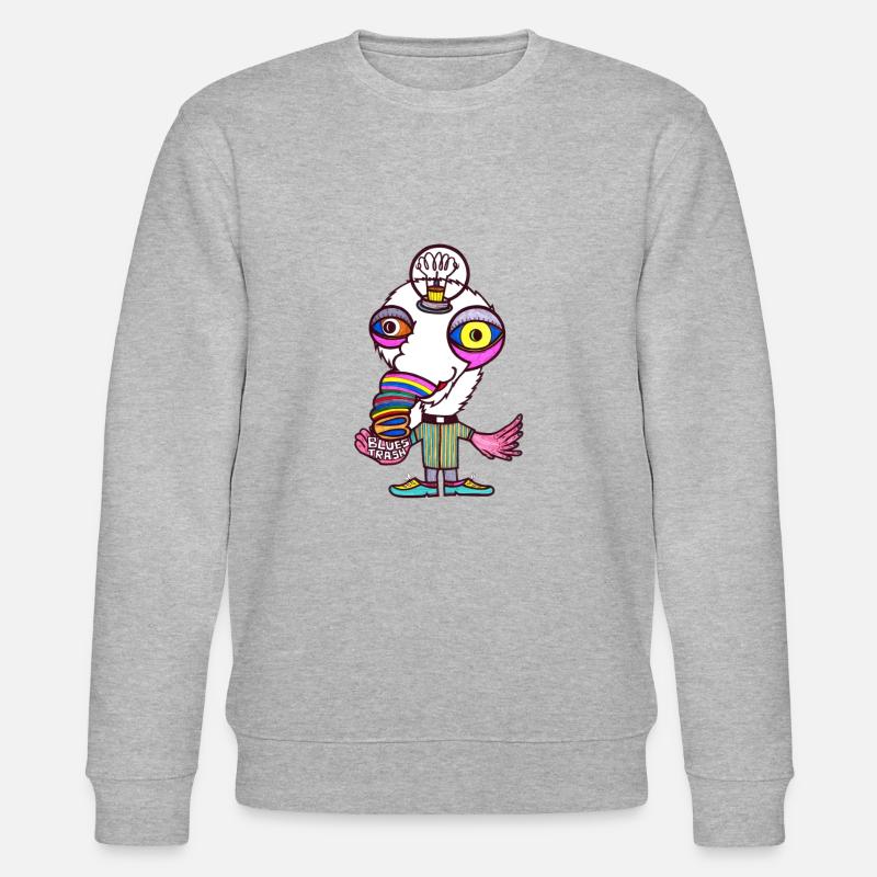 Blues Trasch - Stanley/Stella Unisex Bio-Sweatshirt CHANGER  - Grau meliert
