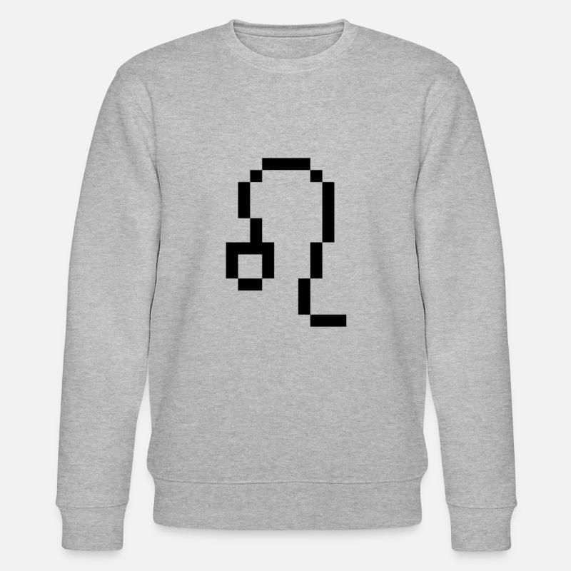 Löwe - Stanley/Stella Unisex Bio-Sweatshirt CHANGER  - Grau meliert