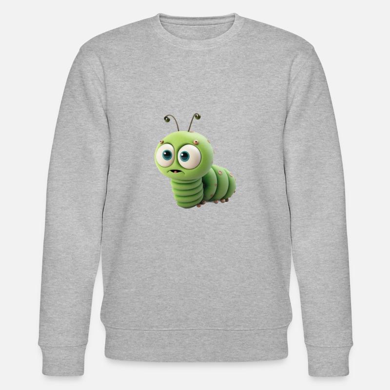 Bébé chenille - Sweat bio CHANGER Stanley/Stella Unisexe - gris chiné
