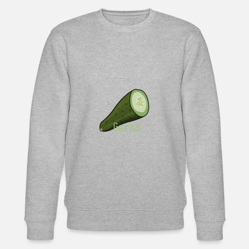 concombre - Sweat bio CHANGER Stanley/Stella Unisexe - gris chiné